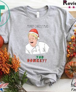 Gordon Ramsay You Donkey Funny Christmas Sweater Shirt