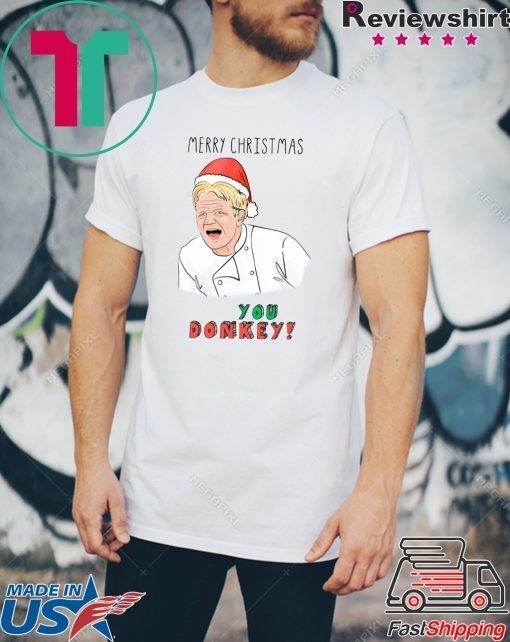 Gordon Ramsay You Donkey Funny Christmas Sweater Shirt