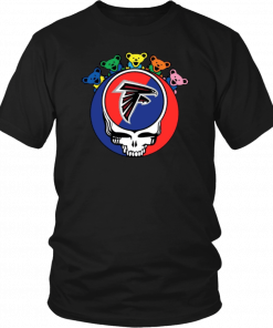 Grateful Dead Mixed With Atlanta Falcons Cool Gift For Fans T-Shirt
