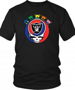 Grateful Dead Mixed With Oakland Raiders Cool Gift For Fans T-Shirt