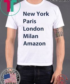 Heidi Klum New York Paris London Milan Amazon 2020 T-Shirt