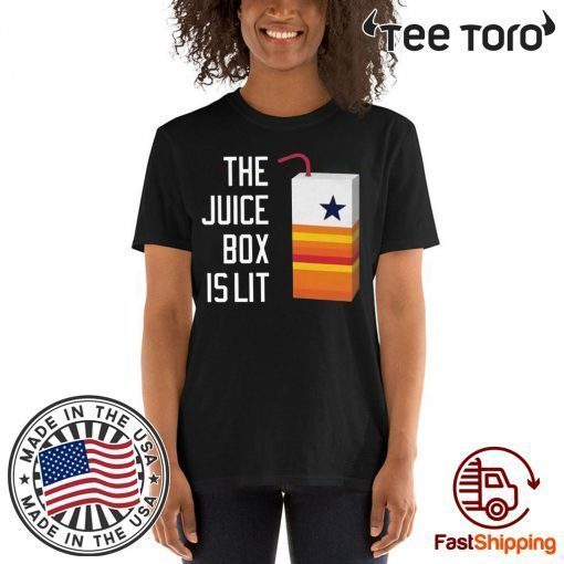 Houston astros the juice box is lit shirt - Offcial Tee