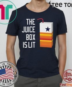 Houston astros the juice box is lit shirt - Offcial Tee