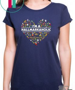 I Am A Hallmarkaholic Christmas T-Shirt