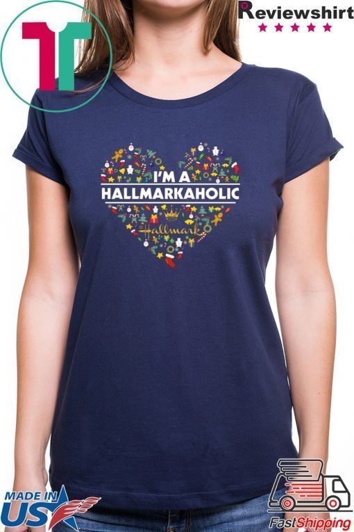 I Am A Hallmarkaholic Christmas T-Shirt