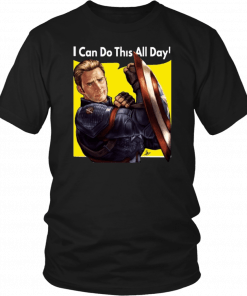 I can do it all day captain america Classic T-Shirt