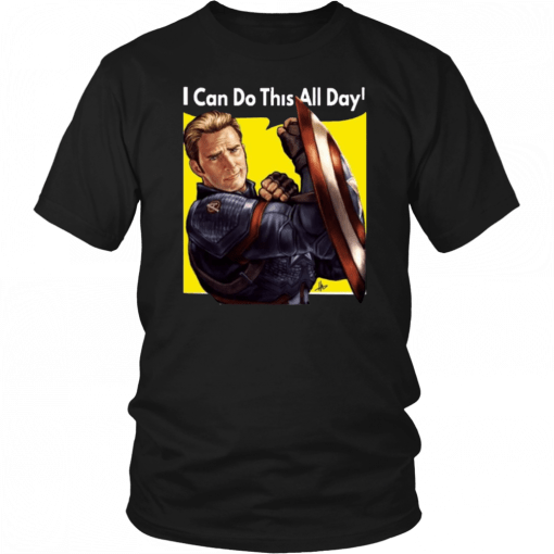 I can do it all day captain america Classic T-Shirt