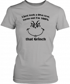 I just took a DNA test turns out I’m 100% that Grinch Classic T-Shirt