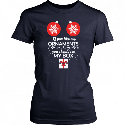 If you like my Ornaments you should see my box Christmas T-Shirt