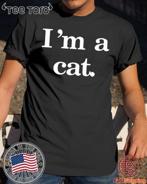 Im a cat Ankola Teen Girls I’m a Cat Cat Ears with Funny Saying t-shirts