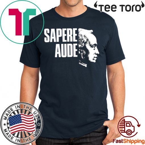 Immanuel Kant Sapere Aude Offcial T-Shirt