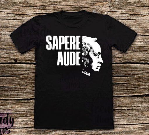 Immanuel Kant Sapere Aude Offcial T-Shirt