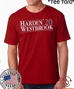 Harden-Westbrook 2020 Shirt - NBPA Officially Licensed Tee