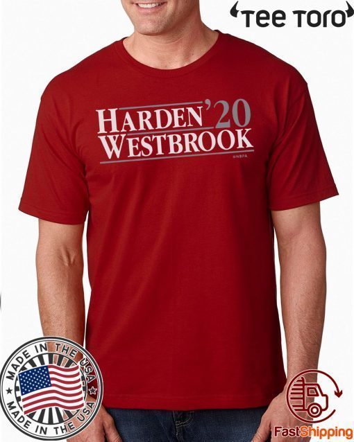 Harden-Westbrook 2020 Shirt - NBPA Officially Licensed Tee