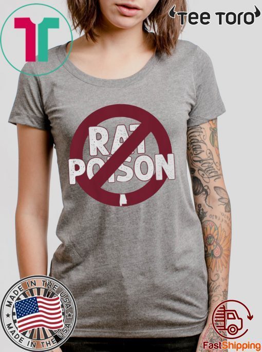 Rat Poison Shirt - Tuscaloosa Football Classic Tee