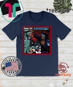 Mens GZA Liquid Swords Tee Black T-Shirt