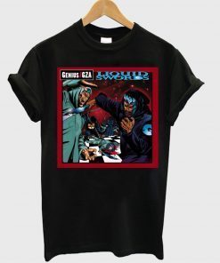 Mens GZA Liquid Swords Tee Black T-Shirt