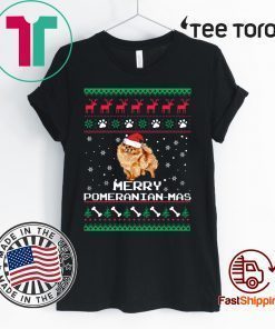 Merry Pomeranian Mas Christmas 2020 T-Shirt