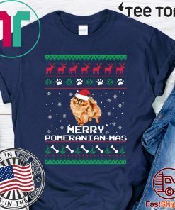 Merry Pomeranian Mas Christmas 2020 T-Shirt