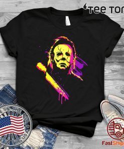 Michael myers t shirt Michael Myers with knife color Shirt T-Shirt