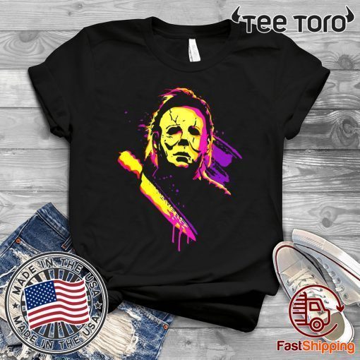 Michael myers t shirt Michael Myers with knife color Shirt T-Shirt