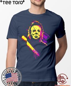 Michael myers t shirt Michael Myers with knife color Shirt T-Shirt