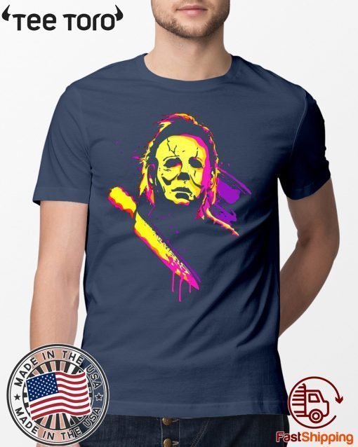 Michael myers t shirt Michael Myers with knife color Shirt T-Shirt