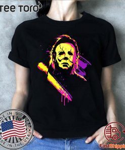 Michael myers t shirt Michael Myers with knife color Shirt T-Shirt