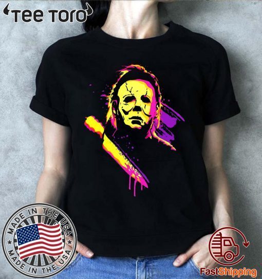 Michael myers t shirt Michael Myers with knife color Shirt T-Shirt