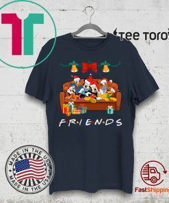 Mickey And Friends Mixed With FRIENDS Christmas 2020 T-Shirt