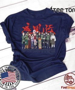 NARUTO NUEVO YM HOOD Naruto x Primitive Leaf Village 2020 T-Shirt