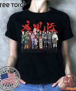 NARUTO NUEVO YM HOOD Naruto x Primitive Leaf Village 2020 T-Shirt