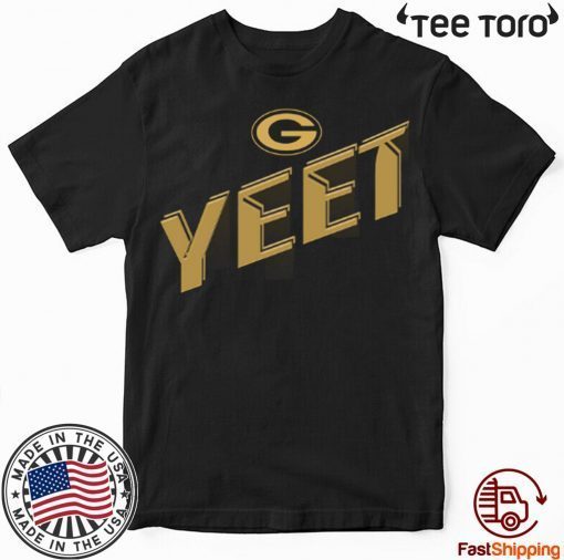 Nathaniel Hackett Packers YEET t-shirts