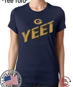 Nathaniel Hackett Packers YEET t-shirts