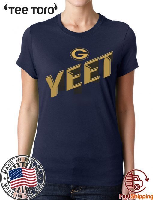 Nathaniel Hackett Packers YEET t-shirts