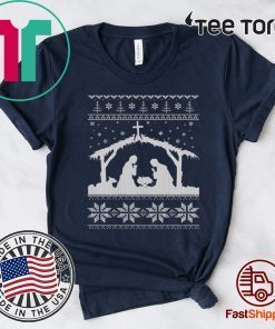 Nativity Scene Ugly Christmas 2020 T-Shirt