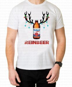 Natural Light Beer Reinbeer Christmas Offcial T-Shirt