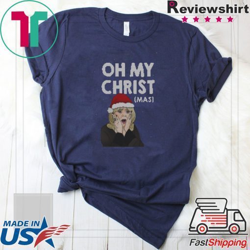 Oh My Christ Funny Ugly Christmas T-Shirt