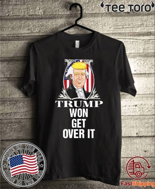 Get Over It Donald Trump Won Campaign Quid Pro Quo Admission Shirt