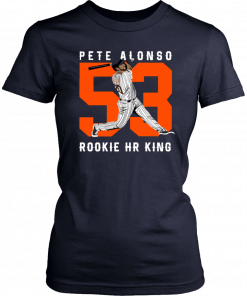 Pete Alonso Rookie Home Run King Offcial T-Shirt