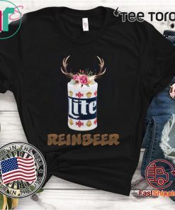 Can Miller Lite Reinbeer Funny Christmas 2020 T-Shirt