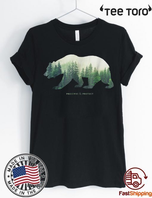 Preserve & Protect Vintage National Park Bear Shirt T-Shirt