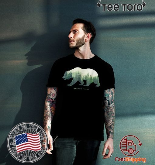 Preserve & Protect Vintage National Park Bear Shirt T-Shirt