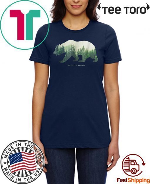 Preserve & Protect Vintage National Park Bear Shirt T-Shirt