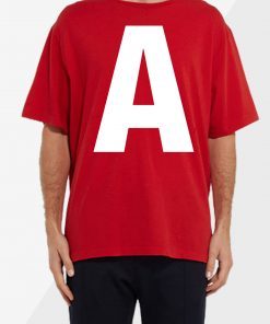 Letter A Chipmunk Halloween Christmas Shirt