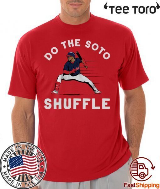 Juan Soto Shirt - Soto Shuffle, MLBPA Officially Tee