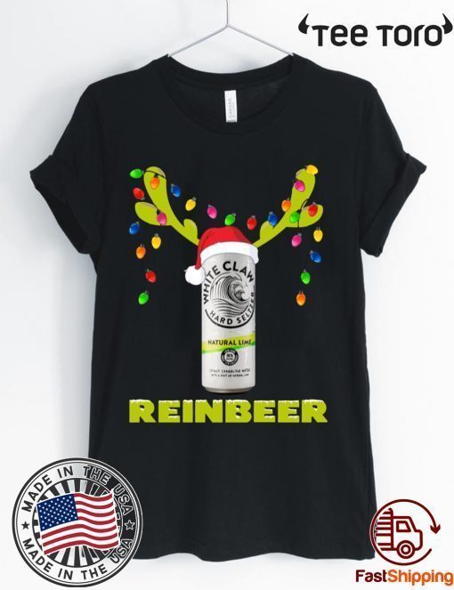 Reinbeer White Claw Natural Lime Reindeer Light Shirt - Offcial Tee