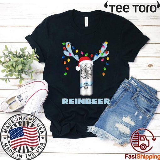 Reinbeer White Claw Pure Reindeer Light christmas Shirt