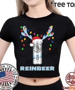 Reinbeer White Claw Pure Reindeer Light christmas Shirt