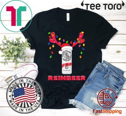 Reinbeer White Claw Raspberry Reindeer Light Shirt - Offcial Tee